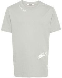 Zadig & Voltaire - T-Shirt aus Bio-Baumwolle mit Print - Lyst