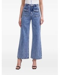 Morgan - Flap-Pocket Jeans - Lyst