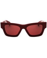 Gucci - Rectangle-Frame Sunglasses - Lyst
