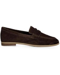 JONAK PARIS - Mocassins Aca En Daim À Entaille Penny - Lyst