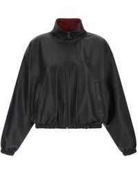 Balenciaga - Reversible Leather Jacket - Lyst