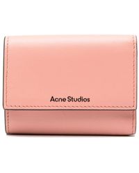 Acne Studios - Embossed-logo Leather Wallet - Lyst