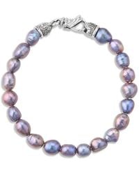 Emanuele Bicocchi - Baroque Pearl Bracelet - Lyst