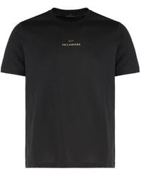 Paul & Shark - Logo-Print Cotton T-Shirt - Lyst