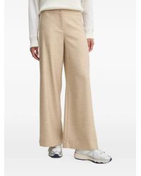 Sportalm - Side-Stripe Wide-Leg Trousers - Lyst