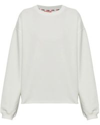 DIESEL - Peached Sweatshirt With Raw Hem - Lyst