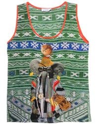 The Artistylist - Elephant-Print Tank Top - Lyst