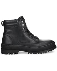 Blauer - Lace-Up Side-Zip Boots - Lyst