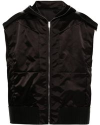 Rick Owens - Sleeveless Econyl® Hooded Jacket - Lyst