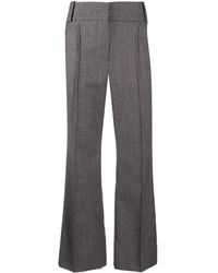 Fendi - Tailored Cropped Trousers - Lyst