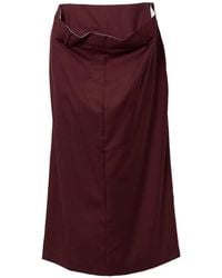 Pushbutton - Midi-Rok Met Zak - Lyst