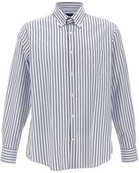 Paul & Shark - Striped Button-Down Shirt - Lyst