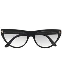 Tom Ford - Cat-Eye-Sonnenbrille mit Farbverlauf - Lyst