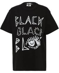 COMME DES GARÇON BLACK - T-Shirt mit Pagowski-Print - Lyst