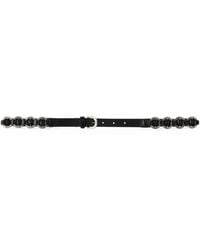 Ba&sh - Berty Ring-Embellished Leather Belt - Lyst