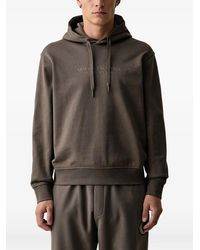 ARMANI EXCHANGE - Hoodie À Logo Imprimé - Lyst