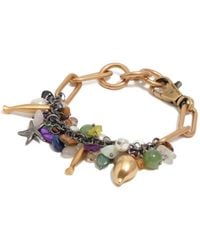 Bimba Y Lola - Charm-Detail Chain-Link Bracelet - Lyst