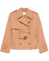 Stella McCartney - Chaqueta Con Cinturón Y Doble Botonadura - Lyst