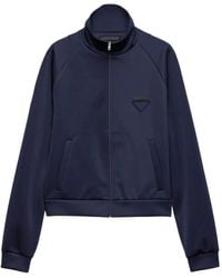 Prada - Zipped Sweatshirt - Lyst