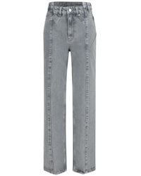 Ganni - Belt-Loop Jeans - Lyst