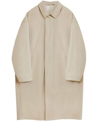 Lemaire - Button-up Trenchcoat - Lyst