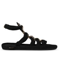 Bohonomad - Serengeti Leopard-Print Flat Sandals - Lyst