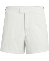 ZEGNA - 232 Road Brand Mark Swim Shorts - Lyst