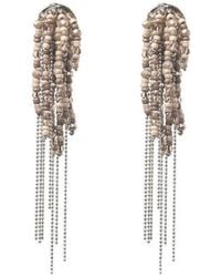 Peserico - Beaded Drop Earrings - Lyst