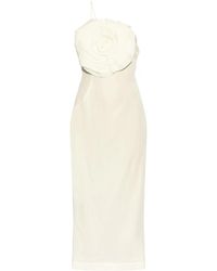 Blumarine - Robe Mi-Longue À Design Asymétrique À Une Épaule - Lyst
