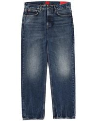 HUGO - Belt-Loop Pocket Jeans - Lyst