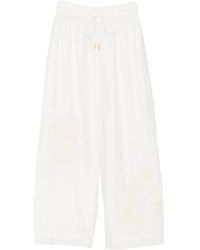 Aje. - Gia Embroidered Trousers - Lyst