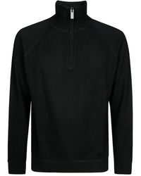 Paolo Pecora - Maglia Mezza Zip Half Sweater - Lyst