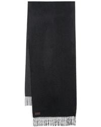Canali - Sciarpa Con Frange - Lyst