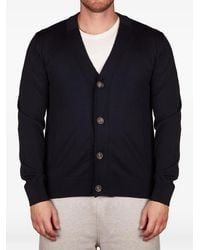 Alpha Studio - Fine-Knit Button-Up Cardigan - Lyst