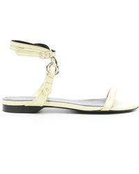 Patrizia Pepe - Buckle-fastening Leather Sandals - Lyst
