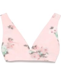 Philosophy Di Lorenzo Serafini - Floral-Print Top - Lyst