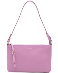 Coccinelle - C-Easy Pebbled-Leather Clutch Bag - Lyst