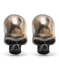 Werkstatt:münchen - Totenkopf-Ohrringe Aus - Lyst
