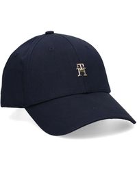 Tommy Hilfiger - Baseballkappe mit TH-Schild - Lyst