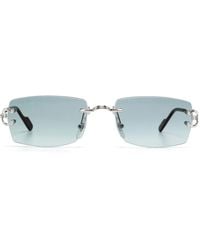 Cartier - Signature C De Cartier Sunglasses - Lyst