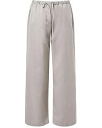 Amomento - Trainingsbroek Met Elastische Tailleband - Lyst