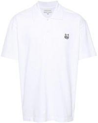 Maison Kitsuné - Polo With Logo - Lyst