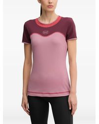 EA7 - Ventus7 Panelled T-Shirt - Lyst