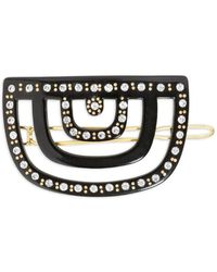 Jennifer Behr - Becca Crystal Embellished Barrette - Lyst