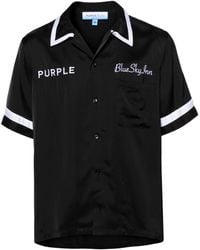 Purple Brand - Camisa bordada de x Blue Sky Inn - Lyst