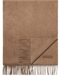 ZEGNA - Fringed Cashmere Scarf - Lyst