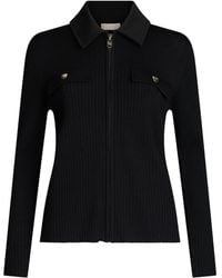 Liu Jo - Zip-Up Cardigan - Lyst