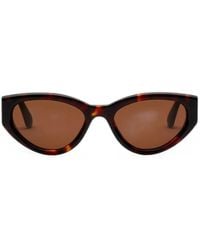 Chimi - Tortoiseshell-Effect Cat-Eye Frame Sunglasses - Lyst