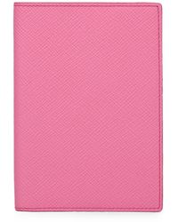 Smythson - Panama Cross-Grain Passport Cover - Lyst