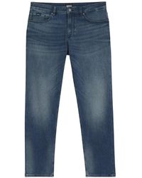 BOSS - Vaqueros Rectos Stretch - Lyst